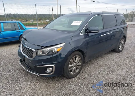 2015 Kia Sedona Sx Luxury из США, поврежденный, VIN KNDME5C18F6026694